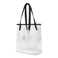 ME Signature Logo Clear Tote, left front view