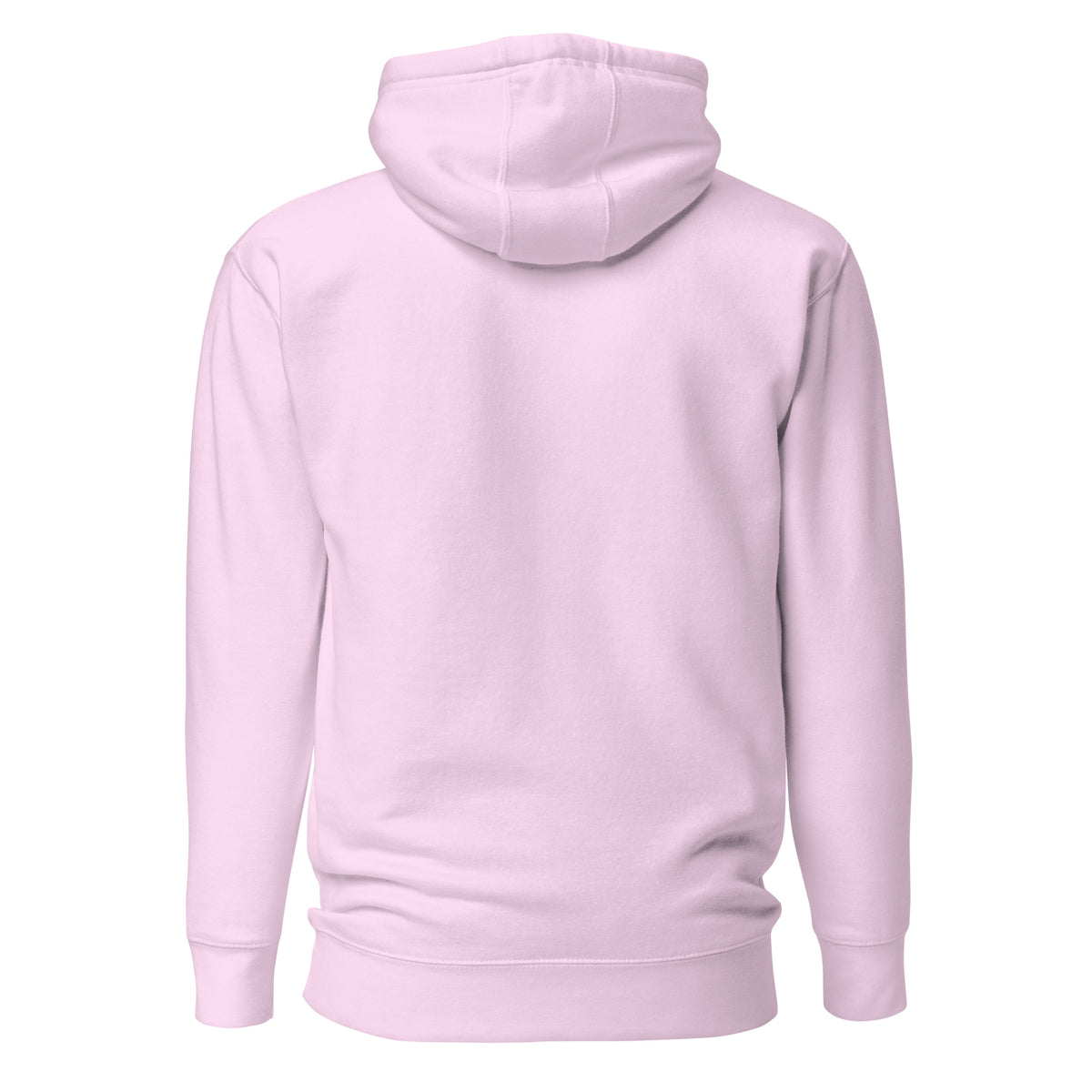 ME Signature Logo Premium Hoodie in Lavender, back view