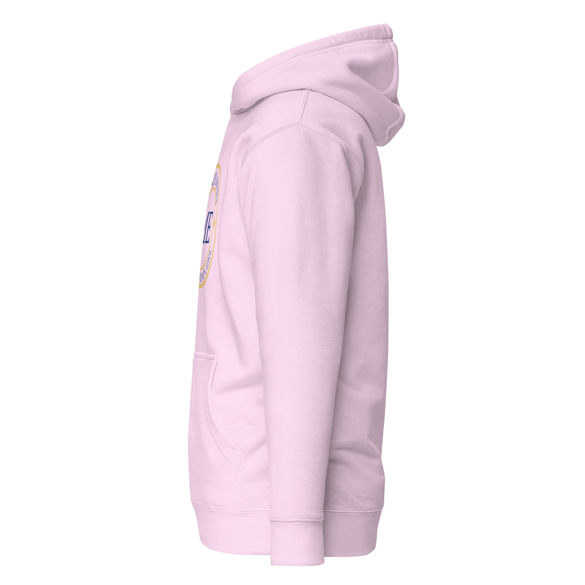 ME Signature Logo Premium Hoodie in Lavender, left view
