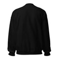 ME Signature Logo Crewneck Sweatshirt in Black, back view