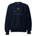 Mission Possible Montessori Small School + Big Education Crewneck Sweatshirt in Navy, front view