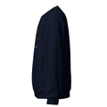 Mission Possible Montessori Small School + Big Education Crewneck Sweatshirt in Navy, left view