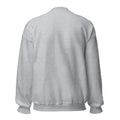 Mission Possible Montessori Small School + Big Education Crewneck Sweatshirt in Sport Grey, back view