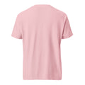 Mission Possible Montessori Logo Garment-Dyed Heavyweight Tee in Blossom, back view