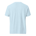 Mission Possible Montessori Logo Garment-Dyed Heavyweight Tee in Chambray, back view