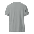 Mission Possible Montessori Logo Garment-Dyed Heavyweight Tee in Granite, back view