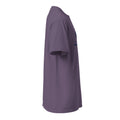 Mission Possible Montessori Logo Garment-Dyed Heavyweight Tee in Grape, right view