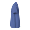 Mission Possible Montessori Logo Garment-Dyed Heavyweight Tee in Mystic Blue, left view