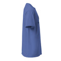 Mission Possible Montessori Logo Garment-Dyed Heavyweight Tee in Mystic Blue, right view