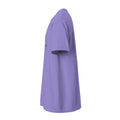Mission Possible Montessori Logo Garment-Dyed Heavyweight Tee in Violet, left view