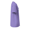Mission Possible Montessori Logo Garment-Dyed Heavyweight Tee in Violet, right view