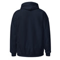 ME Signature Logo Classic Hoodie in Navy, back view