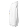 ME Signature Logo Classic Hoodie in White, left view