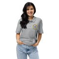 ME Signature Embroidered Unisex Piqué Polo in Sport Grey, front view