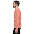 ME Signature Logo Premium Crewneck Sweatshirt in Dusty Rose, left view