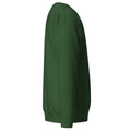 Mission Possible Montessori Logo Premium Crewneck Sweatshirt in Forest Green, right view