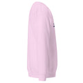 Mission Possible Montessori Logo Premium Crewneck Sweatshirt in Lavender, right view