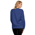 ME Signature Logo Premium Crewneck Sweatshirt in Team Royal, back view
