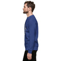 ME Signature Logo Premium Crewneck Sweatshirt in Team Royal, left view