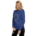 ME Signature Logo Premium Crewneck Sweatshirt in Team Royal, left front view