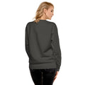 ME Signature Logo Premium Crewneck Sweatshirt in Vintage Black, back view