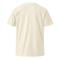 ME Signature Logo Premium Tee in Natural, back view