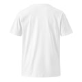 ME Signature Logo Premium Tee in White, back view