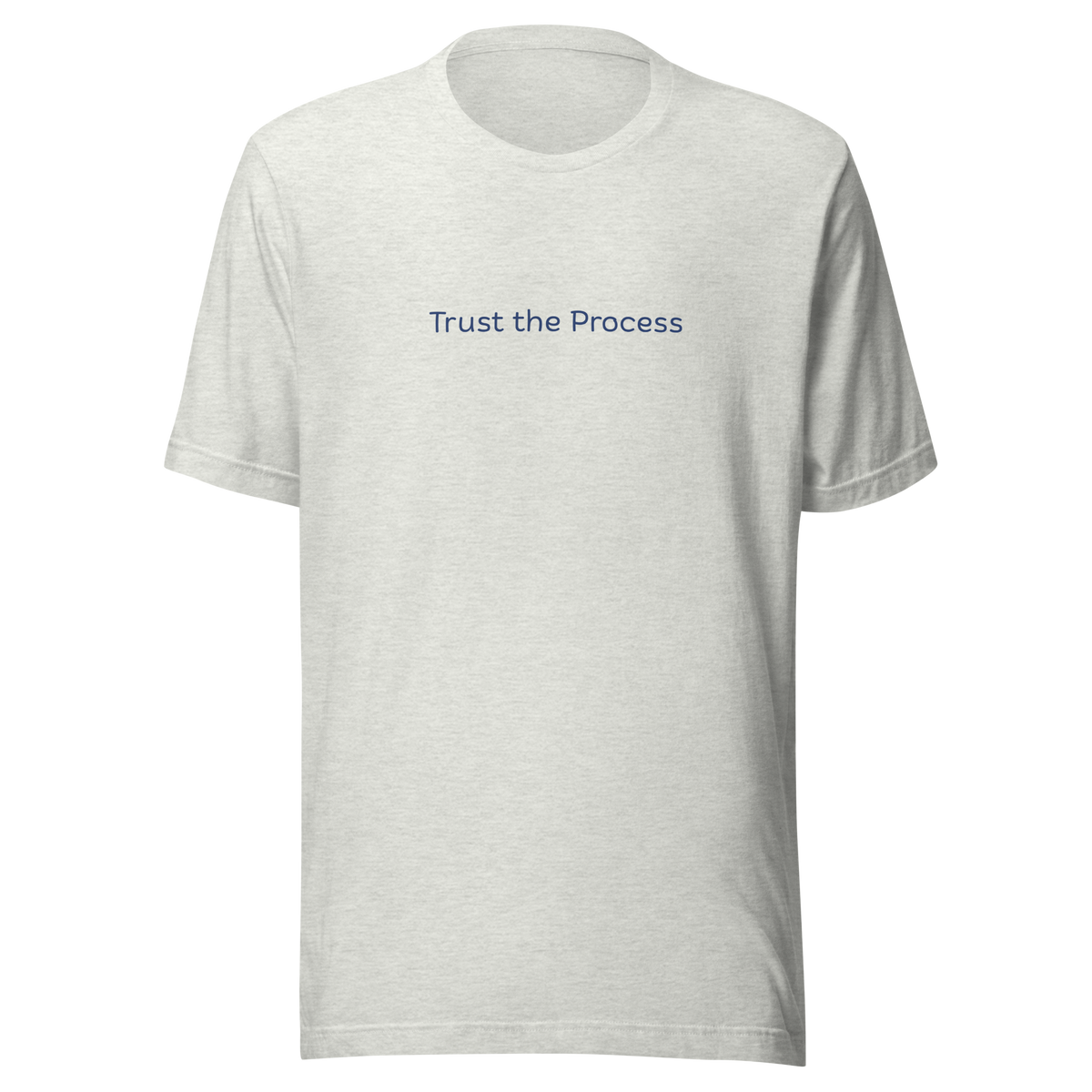 Trust the Process Script Tee, front view