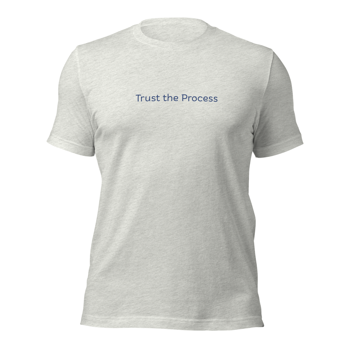 Trust the Process Script Tee, front view