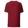 It's Not a Flower, It's a Quatrefoil Tee in Cardinal, back view