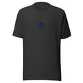 Mission Possible Montessori Logo Tee in Dark Grey, front view