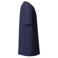 It's Not a Flower, It's a Quatrefoil Tee in Heather Midnight Navy, right view