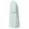 It's Not a Flower, It's a Quatrefoil Tee in Heather Prism Ice Blue, right view
