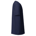 Mission Possible Montessori Logo Tee in Navy, right view