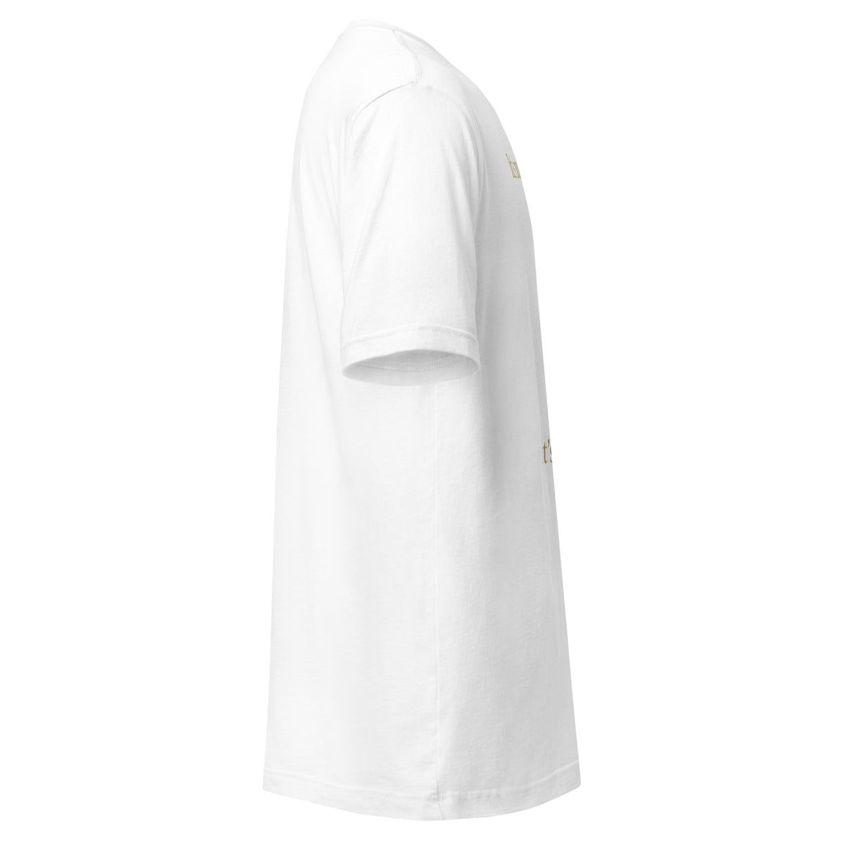 It's Not a Flower, It's a Quatrefoil Tee in White, right view