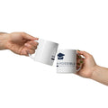 Mission Possible Montessori Logo Mug (11 oz & 15 oz) in White, front view
