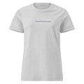 Trust the Process Script Women's Softstyle Tee in RS Sport Grey, front view