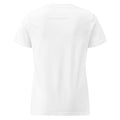 Trust the Process Script Women's Softstyle Tee in White, back view