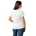Trust the Process Script Women's Softstyle Tee in White, back view