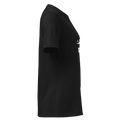 Jesus + Nothing = Enough Women's Relaxed Tee in Black, right view