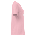 Jesus + Nothing = Enough Women's Relaxed Tee in Pink, right view